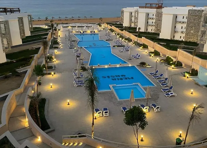 Cozy Sea View Near And Pools Apartment Ain Sukhna